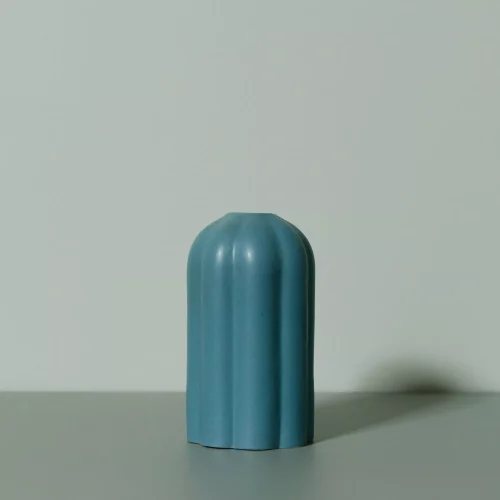 Vaso in ceramica blu LONDON