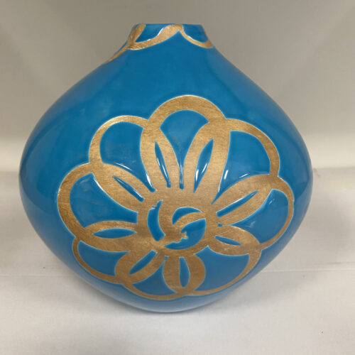 Vaso VALY Blu Turchese piccolo